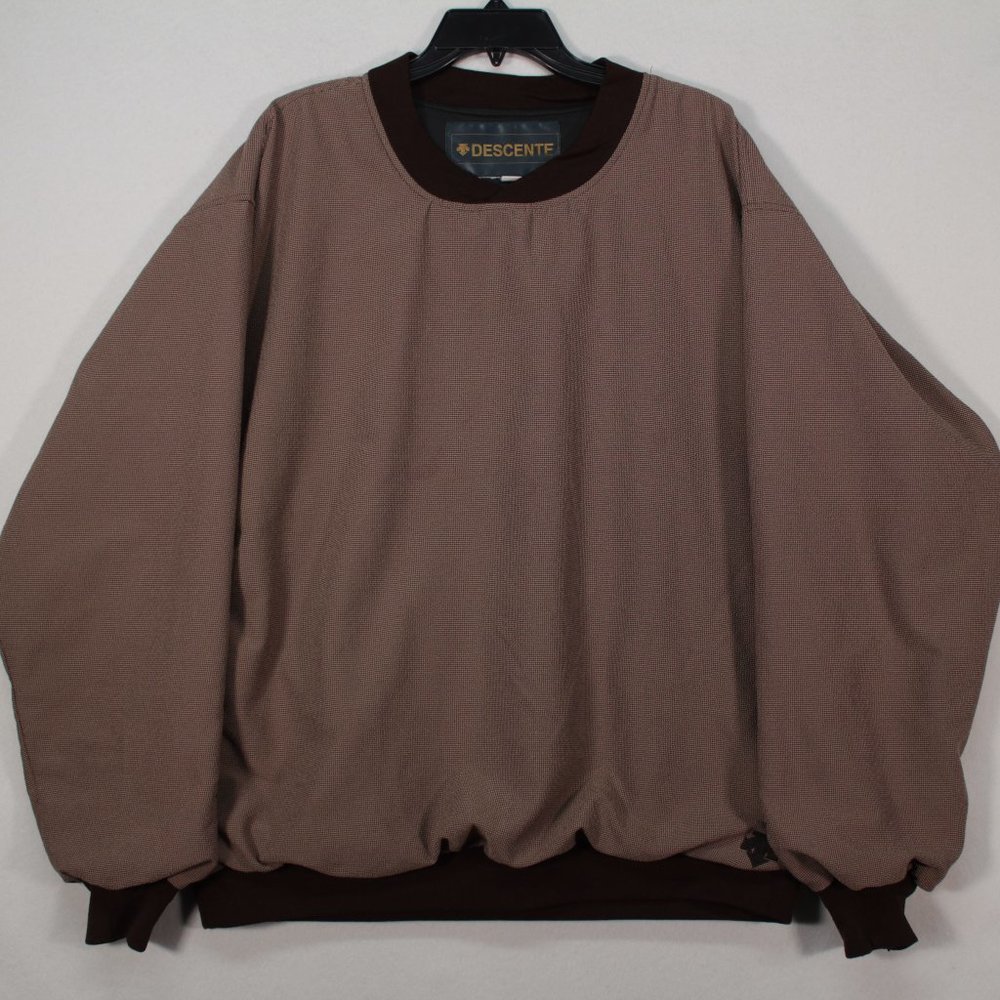 Descente Sweater Men's Large Long Sleeve Pullover Golf